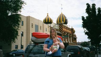 I didn't get to meet the Corn King!